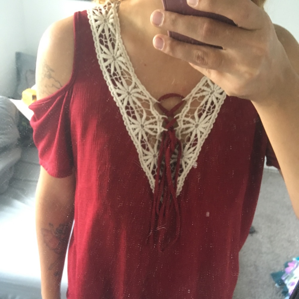 Open arm top
